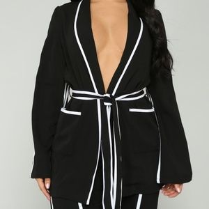 Kimono Blazer - Black